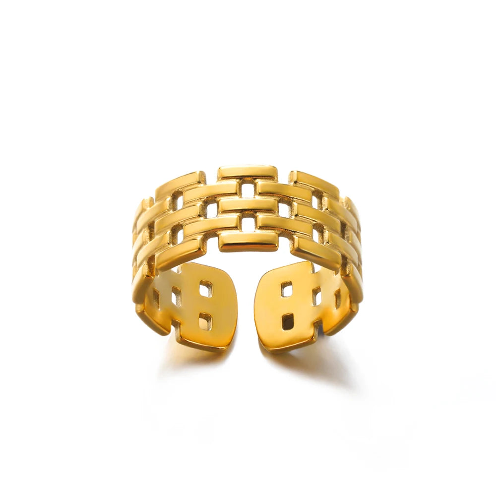 Bague dorée