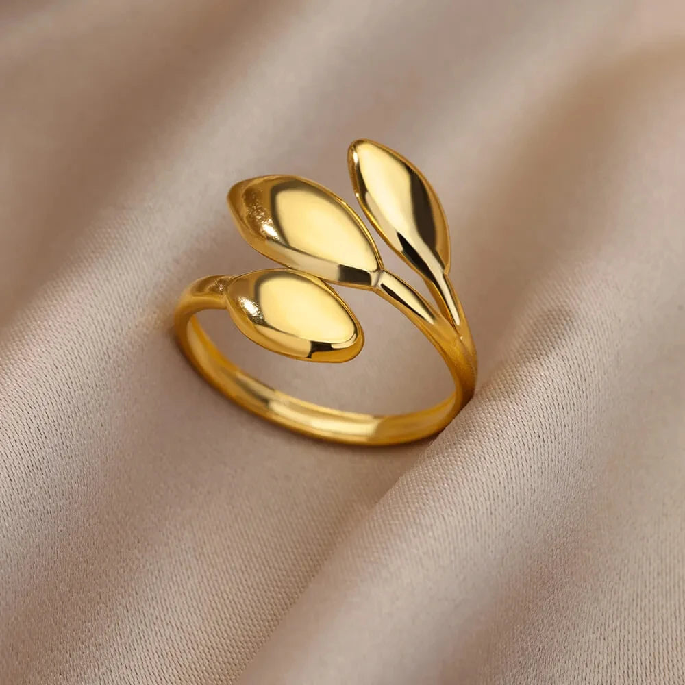 Bague dorée