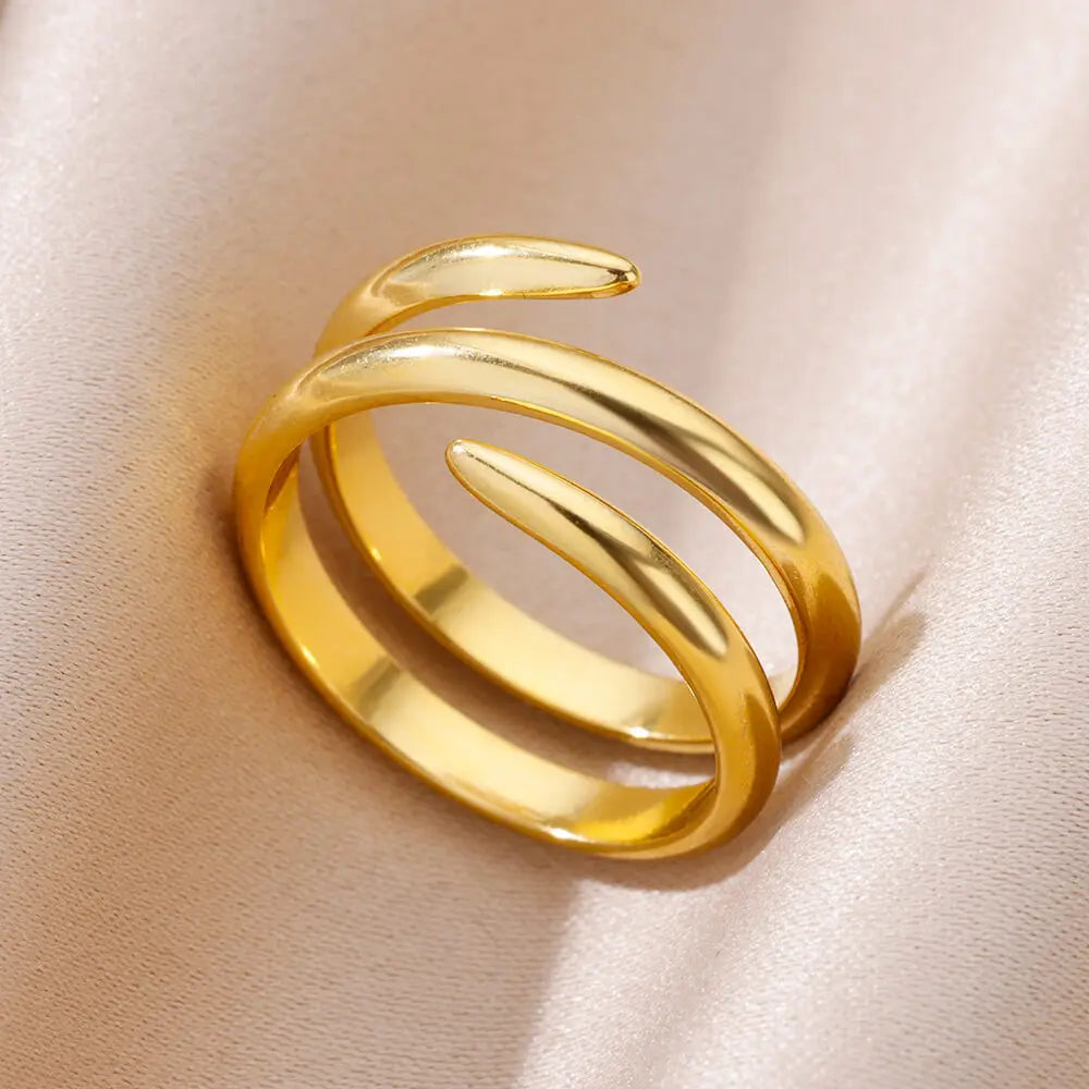 Bague dorée