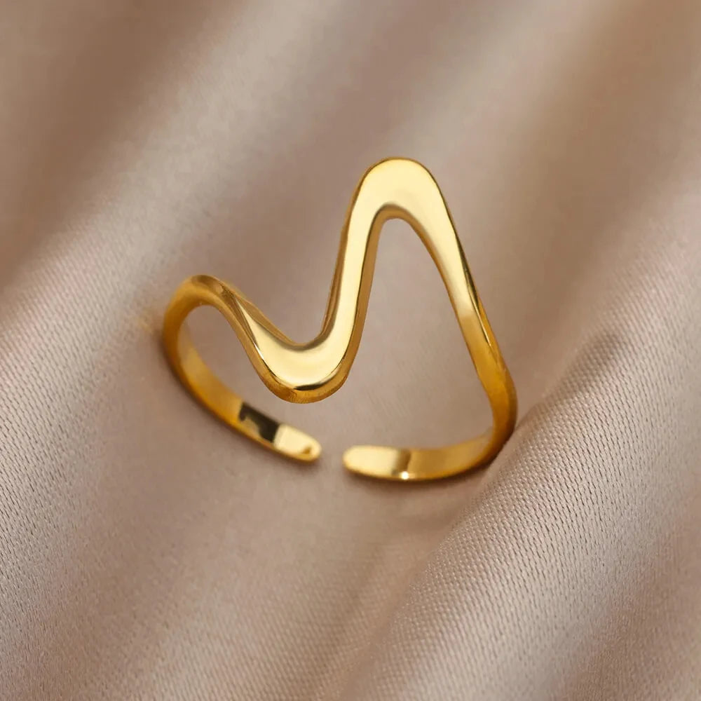 Bague dorée