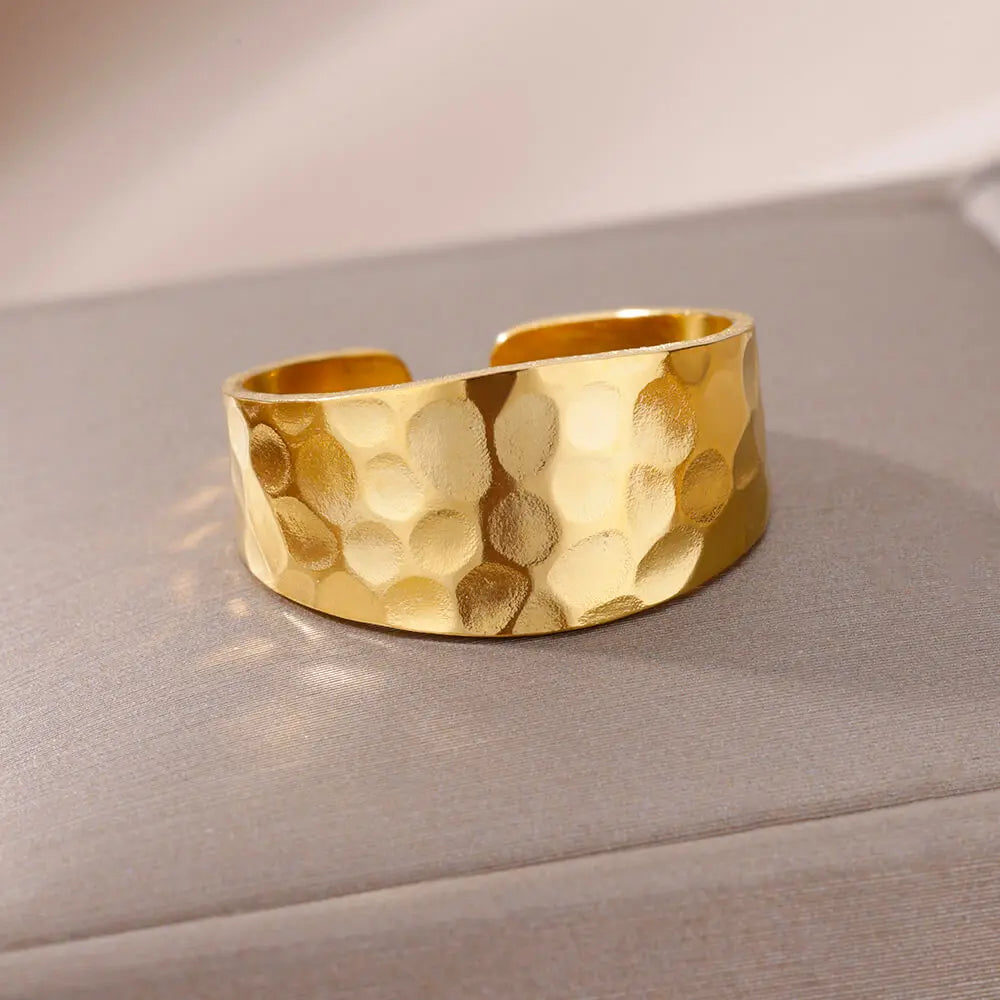 Bague dorée