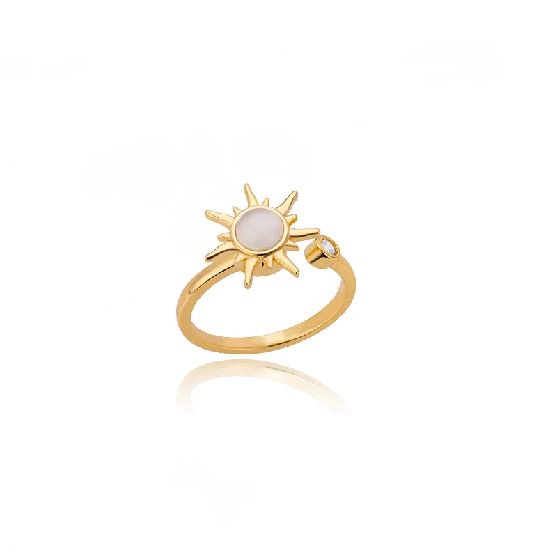 Bague dorée