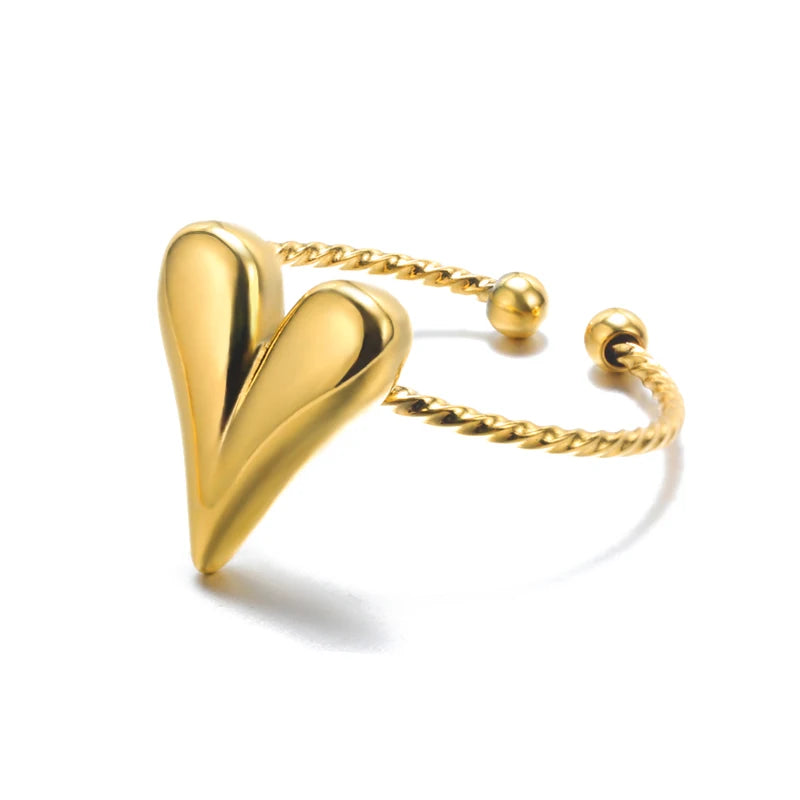 Bague dorée