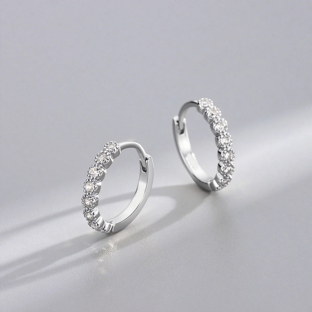 Boucles d'oreilles zircon