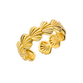 Bague dorée