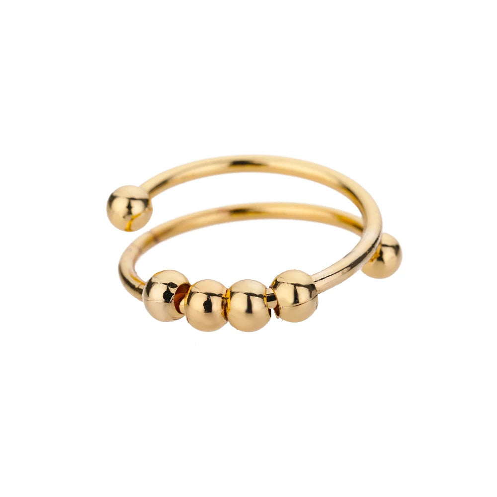 Bague dorée