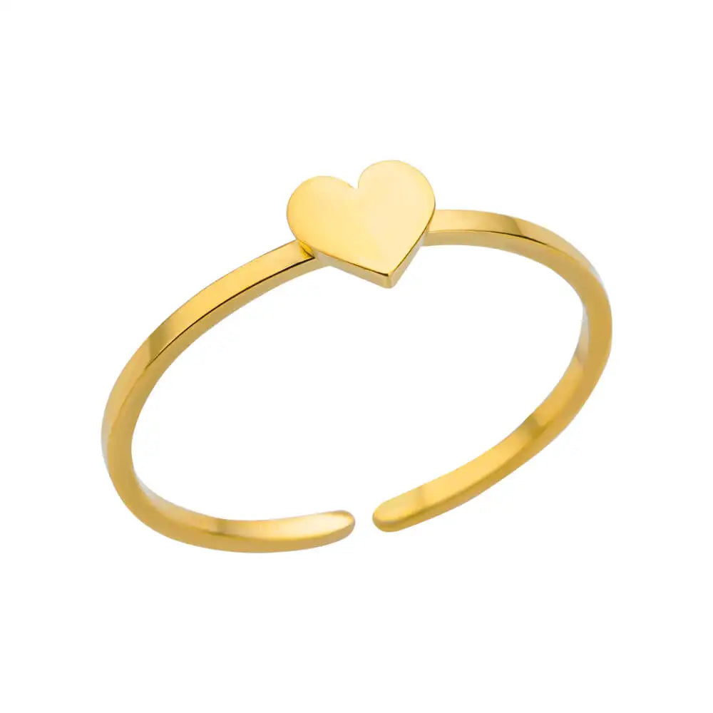 Bague dorée