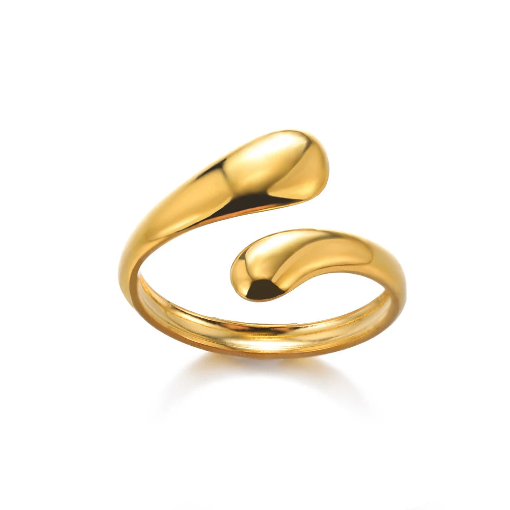 Bague dorée