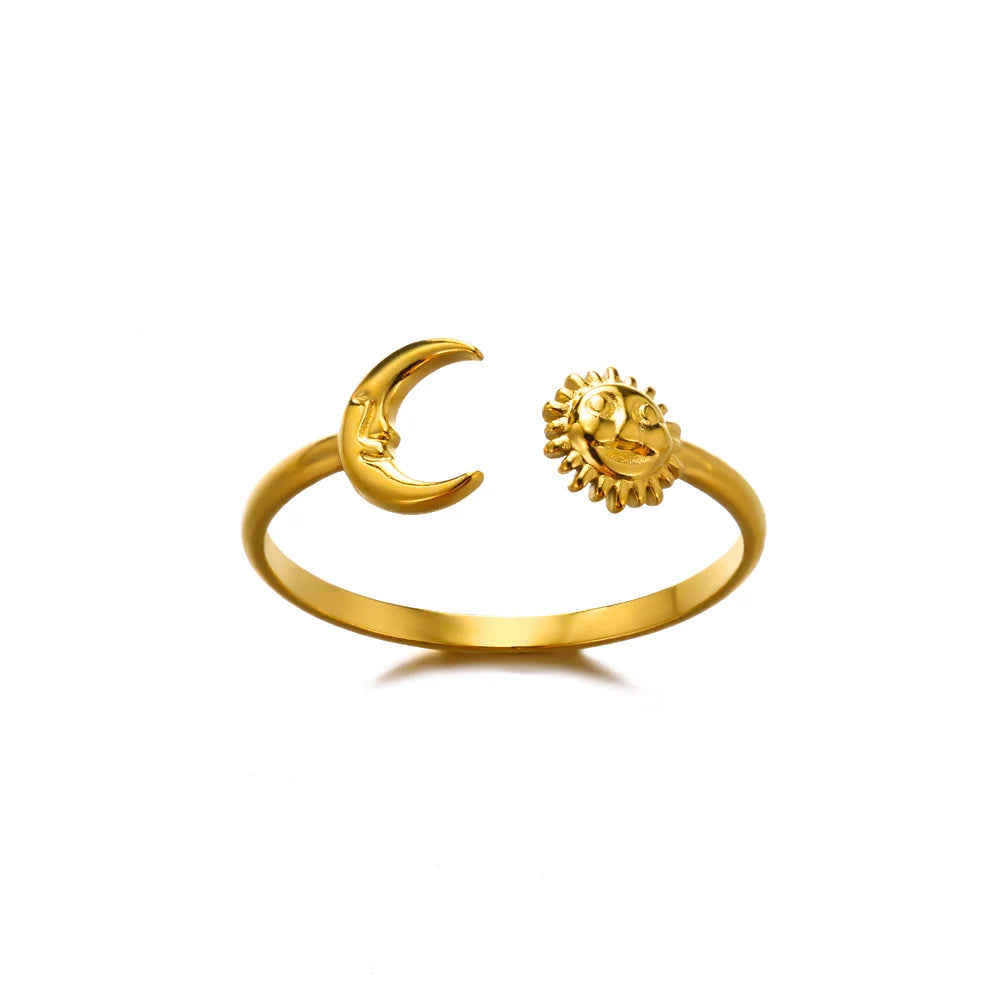 Bague dorée