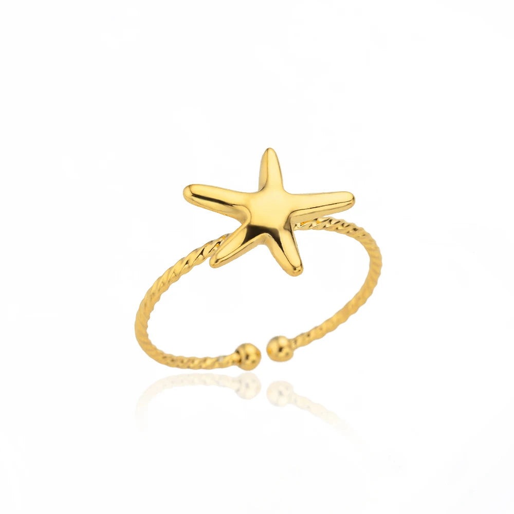Bague dorée