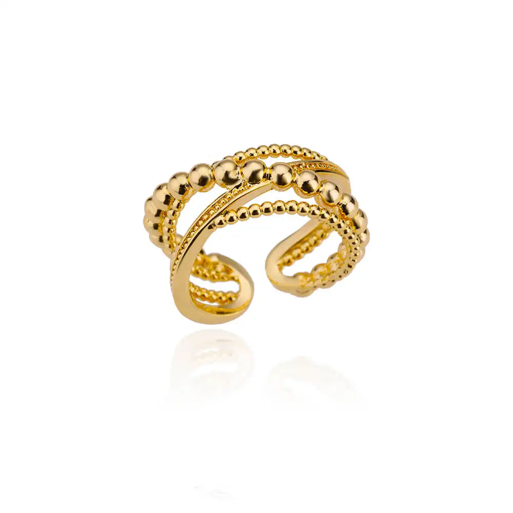 Bague dorée
