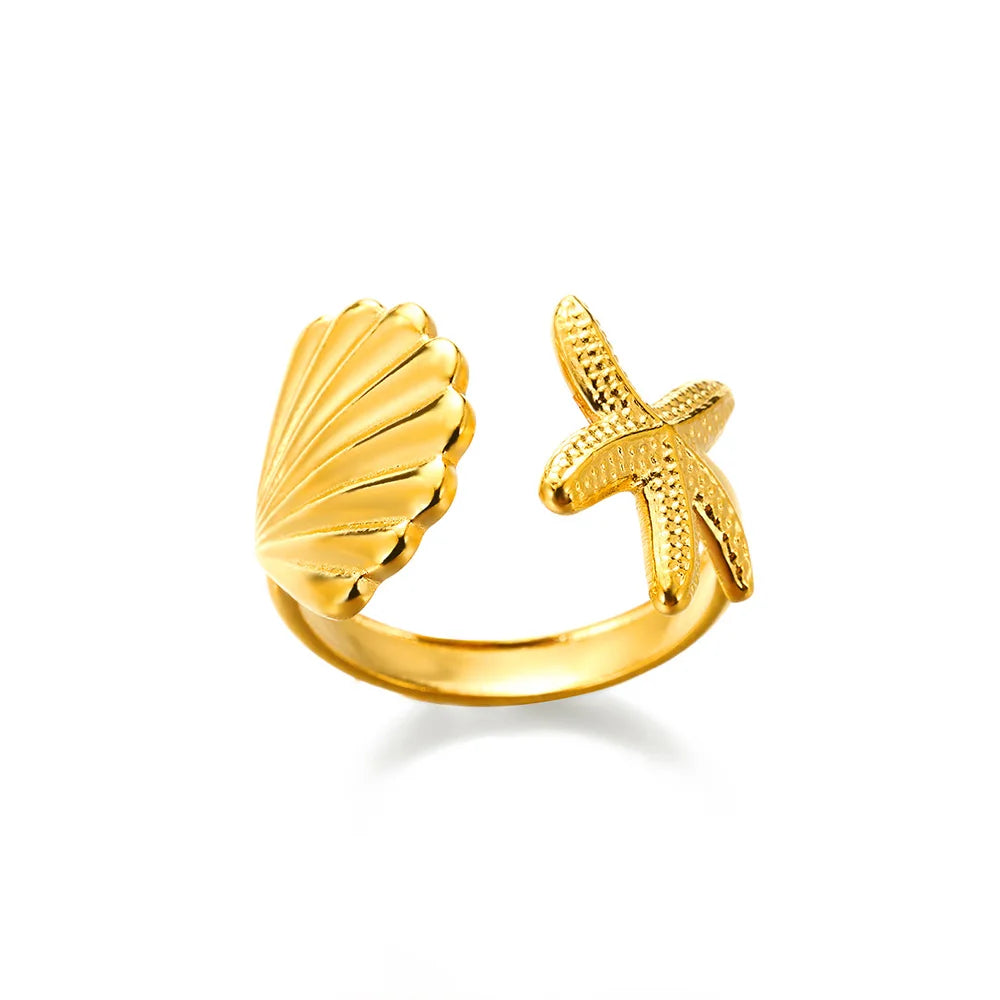 Bague dorée