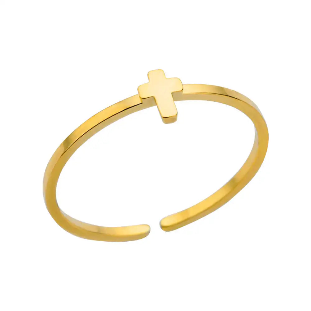 Bague dorée