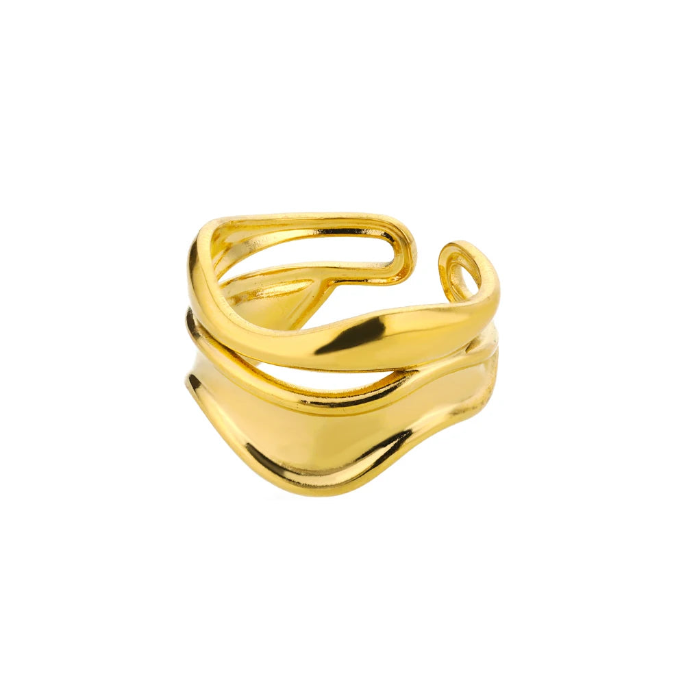 Bague dorée