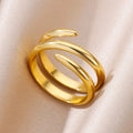 Bague dorée